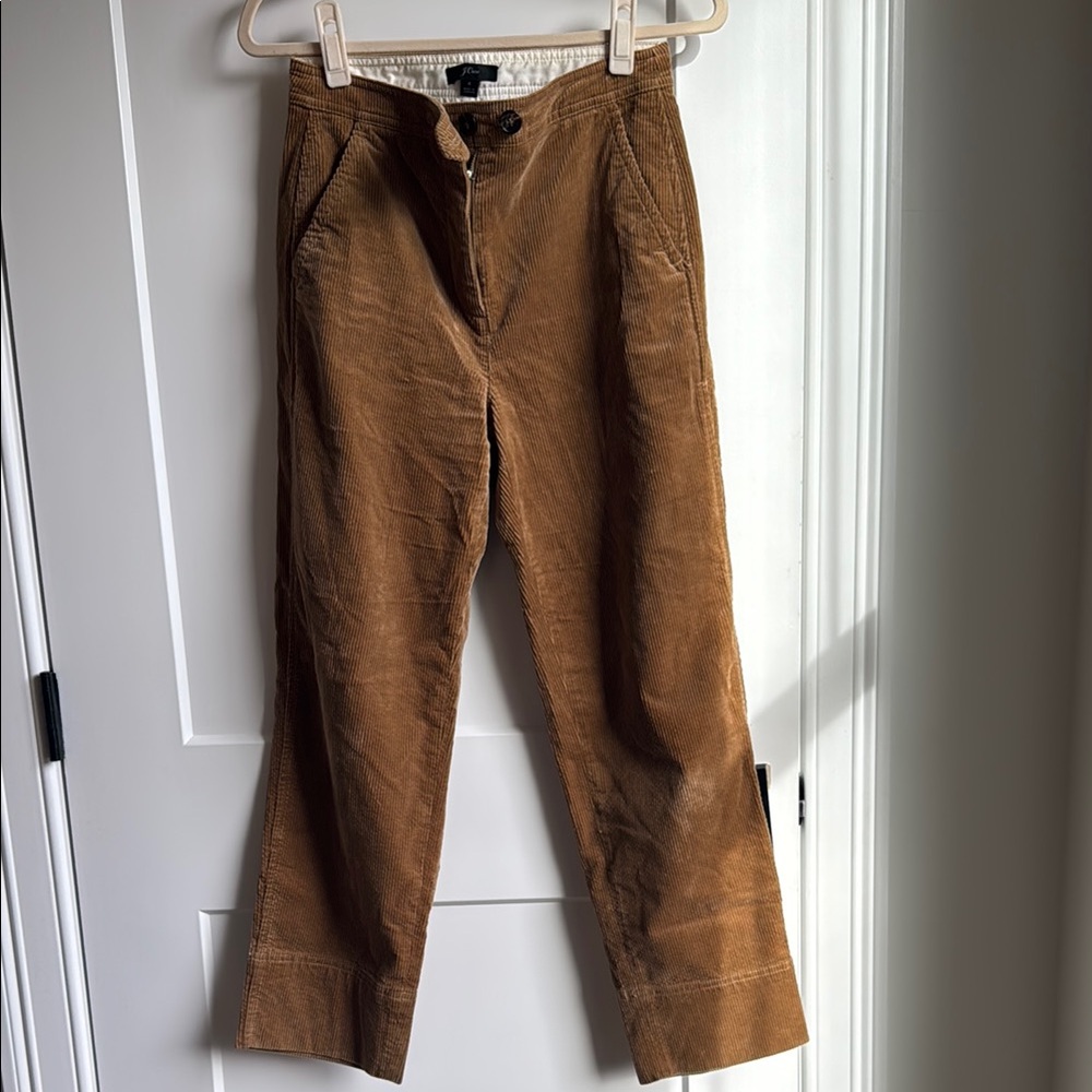 J. Crew Tan Corduroy Pants